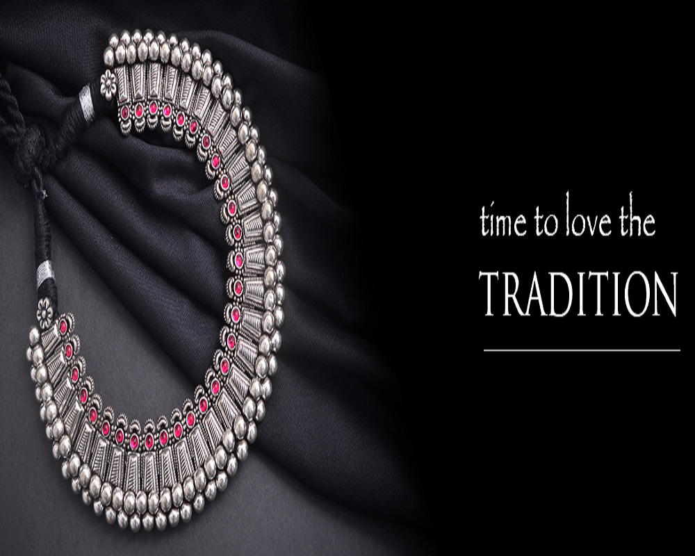 Oxidised Silver Jewelery