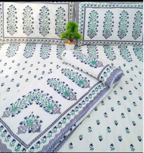 Jaipuri Cotton Bed Sheet
