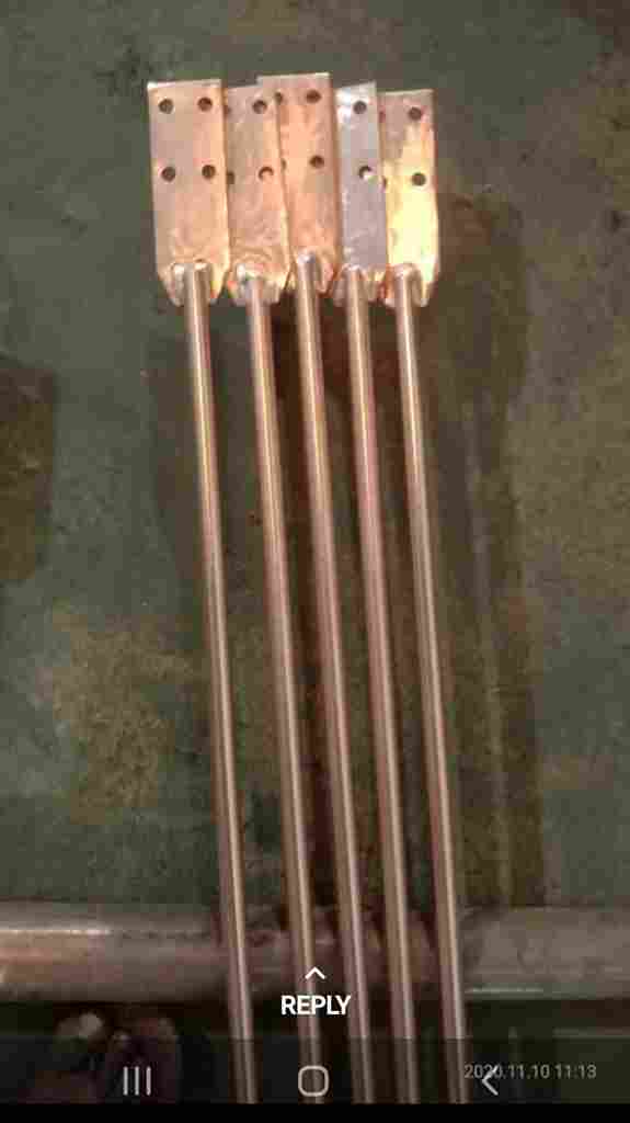 copper bonded earth rod