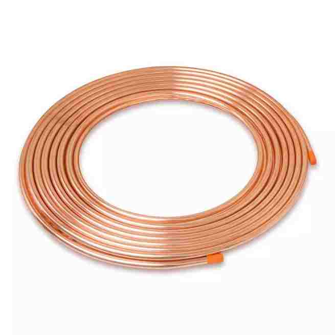 Copper coil tube