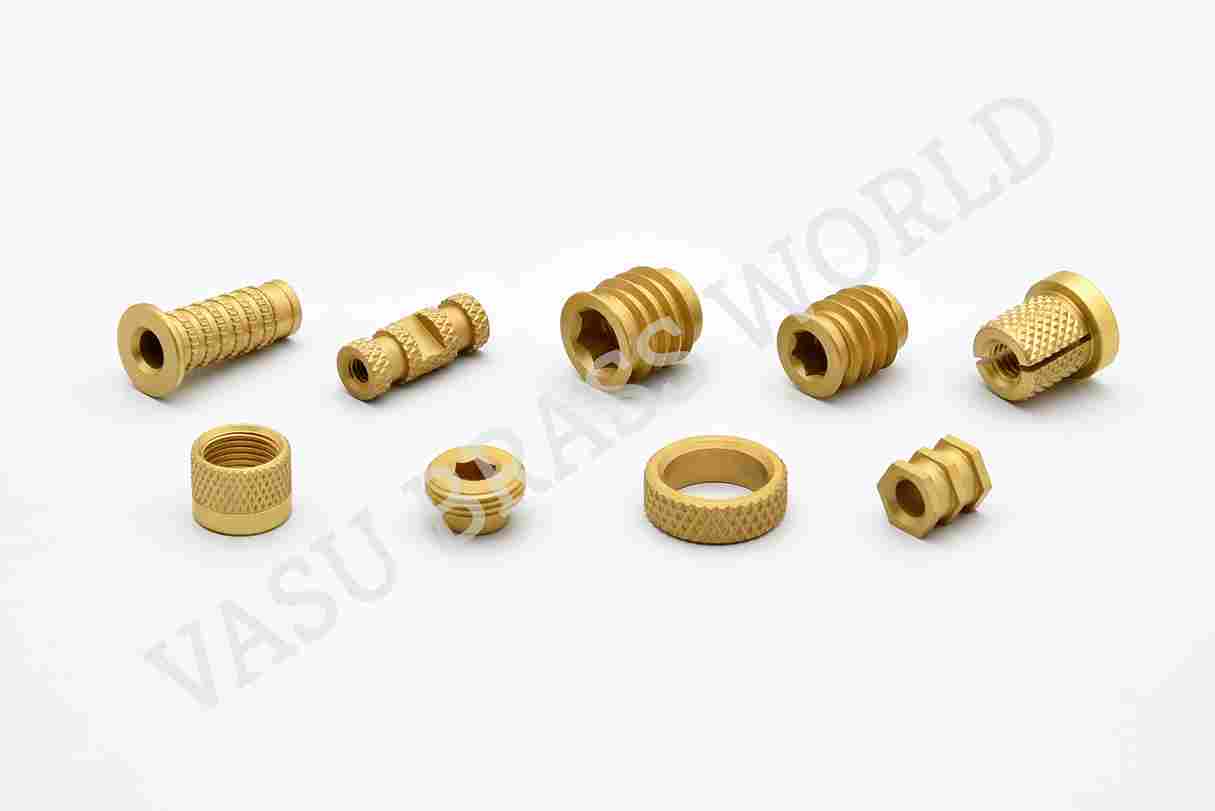 BRASS KNURLING INSERTS