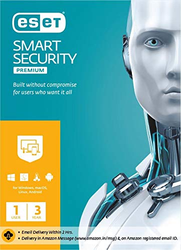 ESET Smart Security Premium 1 User, 3 Year (Email Delivery in 2 Hours - No CD)