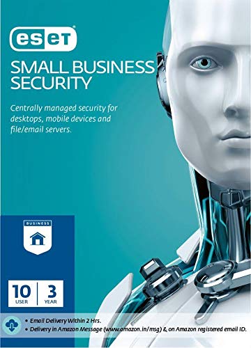 ESET Small Business Security Pack - 10 Users, 3 Year (Email Delivery in 2 Hours - No CD)