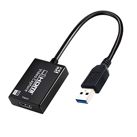 4K HDMI Video Audio Capture Card 60FPS HDMI to USB 3.0 Video Recorder Live Stream Broadcast Device.