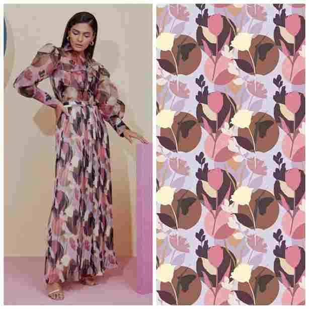 Digital print design fabric