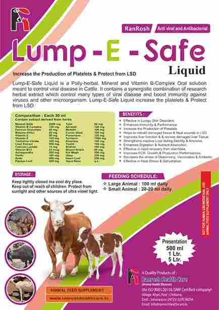 Lump-E-safe liquid