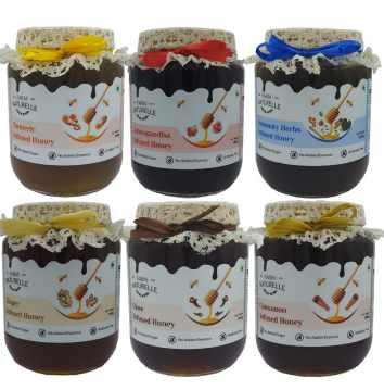 Infused honey verieties