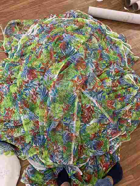 Poly Chiffone digital print