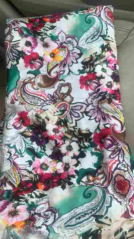 Rayon print fabric