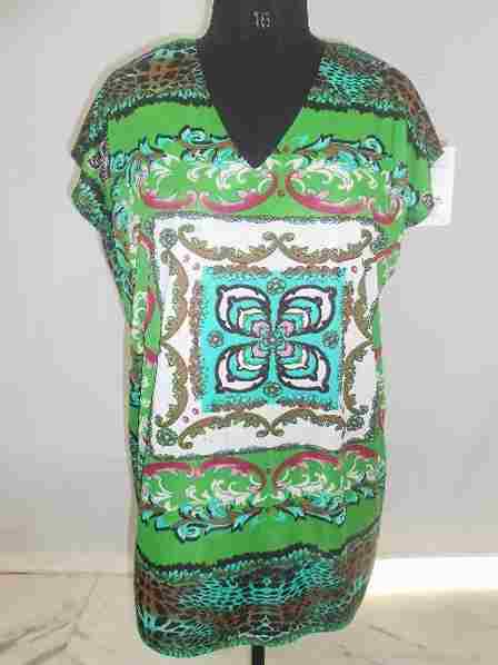 Spendex printed kaftan