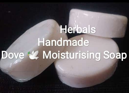 Herbals handmade dove moisturising soap