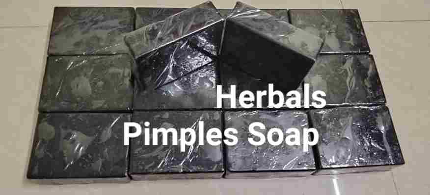 Herbal pimples soap