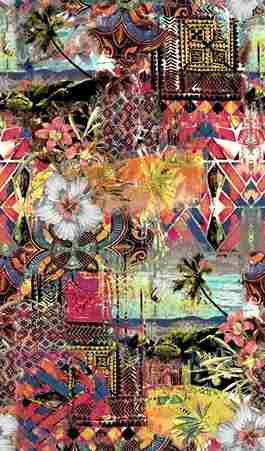 Digital cotton fabric