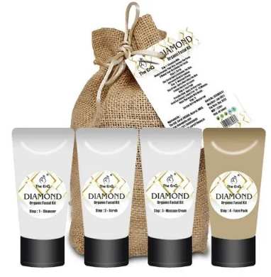 Diamond organi facial kit
