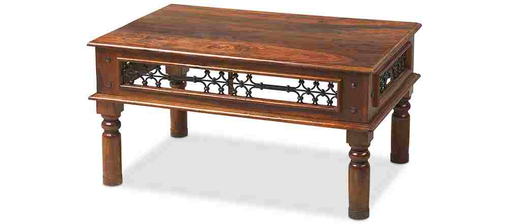 Wooden jali table