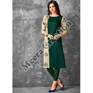 Ladies Designer Cotton Printed Kurti