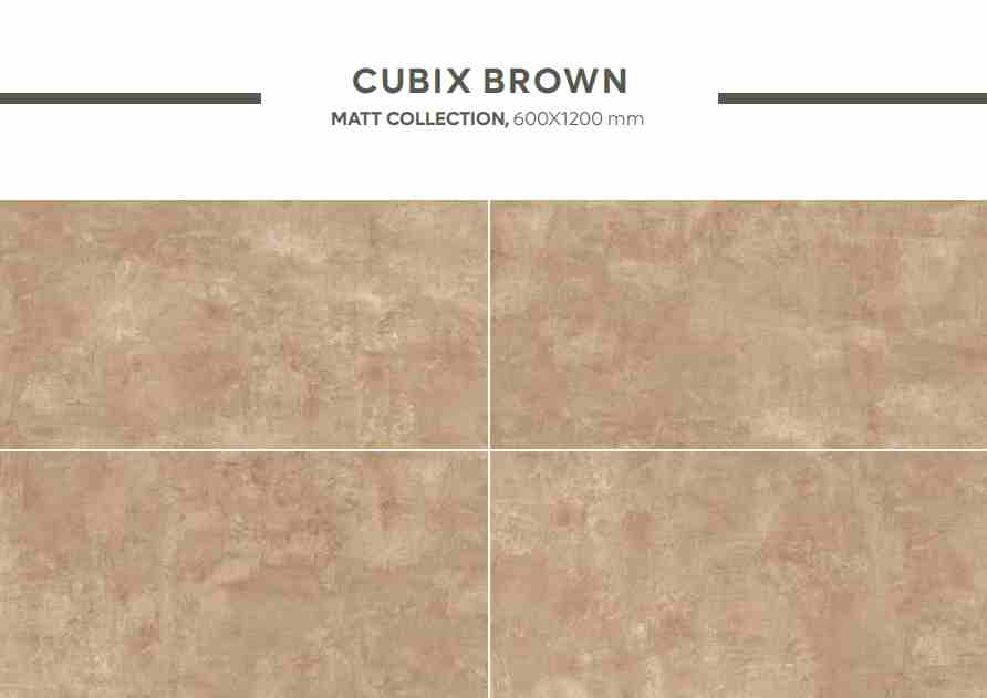 CUBIX BROWN TILE