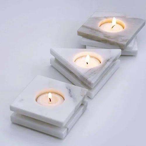 Marble Candle Stand