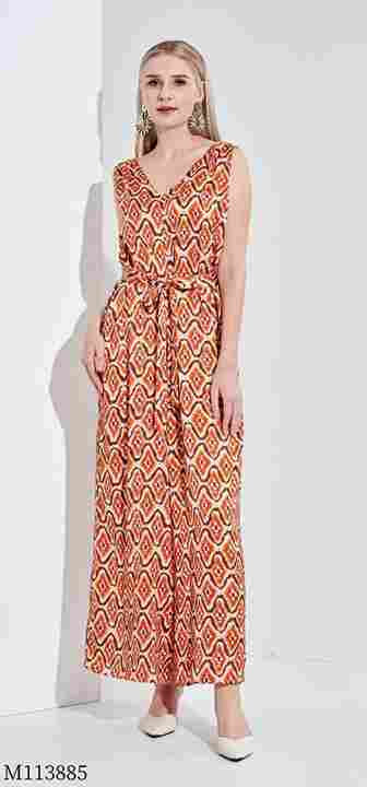 Printed Straight Dress