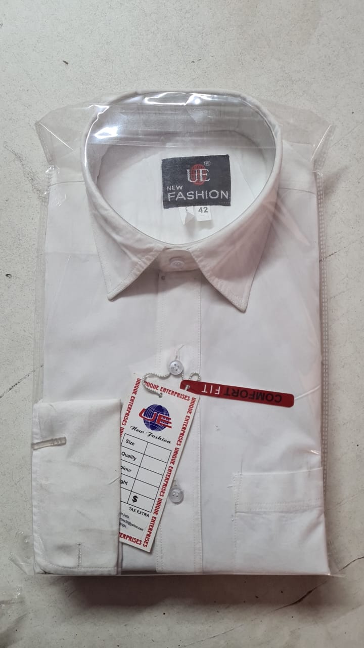 mens cotton white shirts