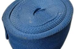 Black Stripe Polyester Niwar