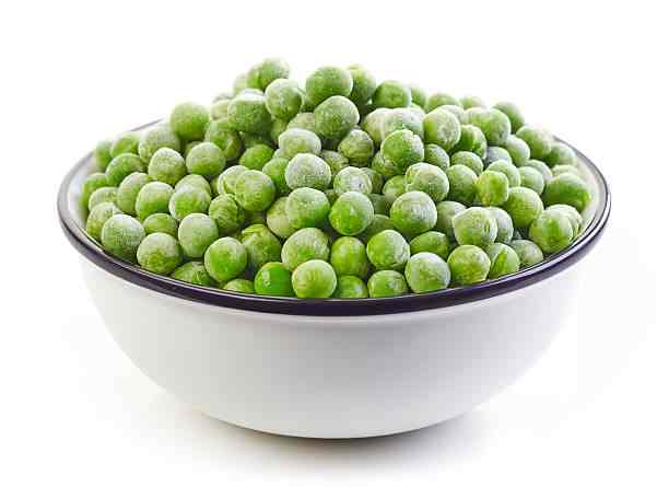 Frozen green peas