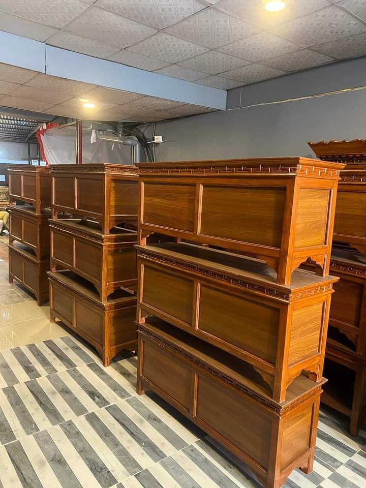 Buddhist-Tibetan Wooden Choksi - Wooden Dragon Table