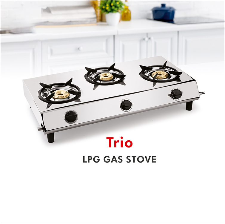 Trio Lpg Gas Stove