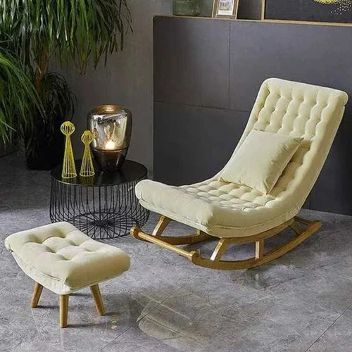 Velvet Sofa Rocking Chair