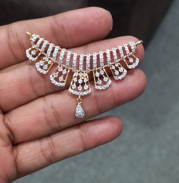 916 Real Gold Diamond Neckless