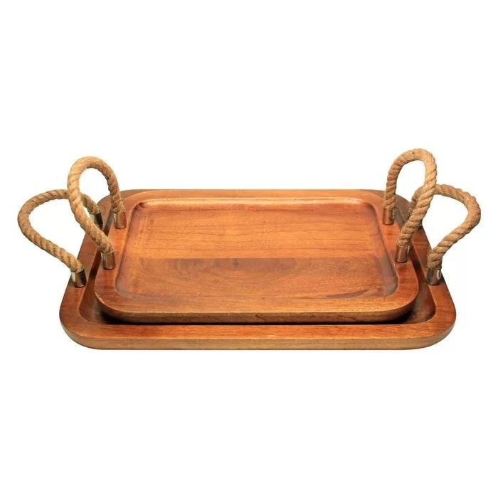 Wood tray