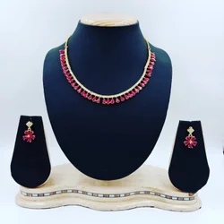 Ad Stone Necklace Set