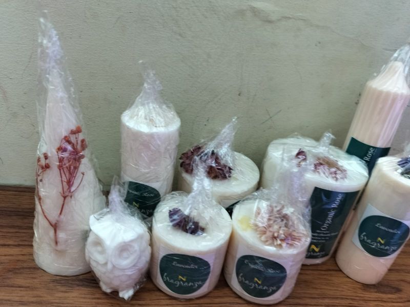 Jasmine Paraffin Wax Candle Combo