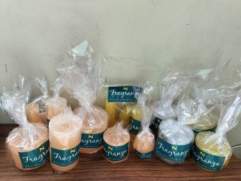 Paraffin Wax Candle Set