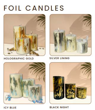 FOIL CANDLES