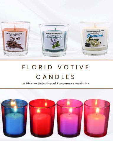 FLORID VOTIVE CANDLES