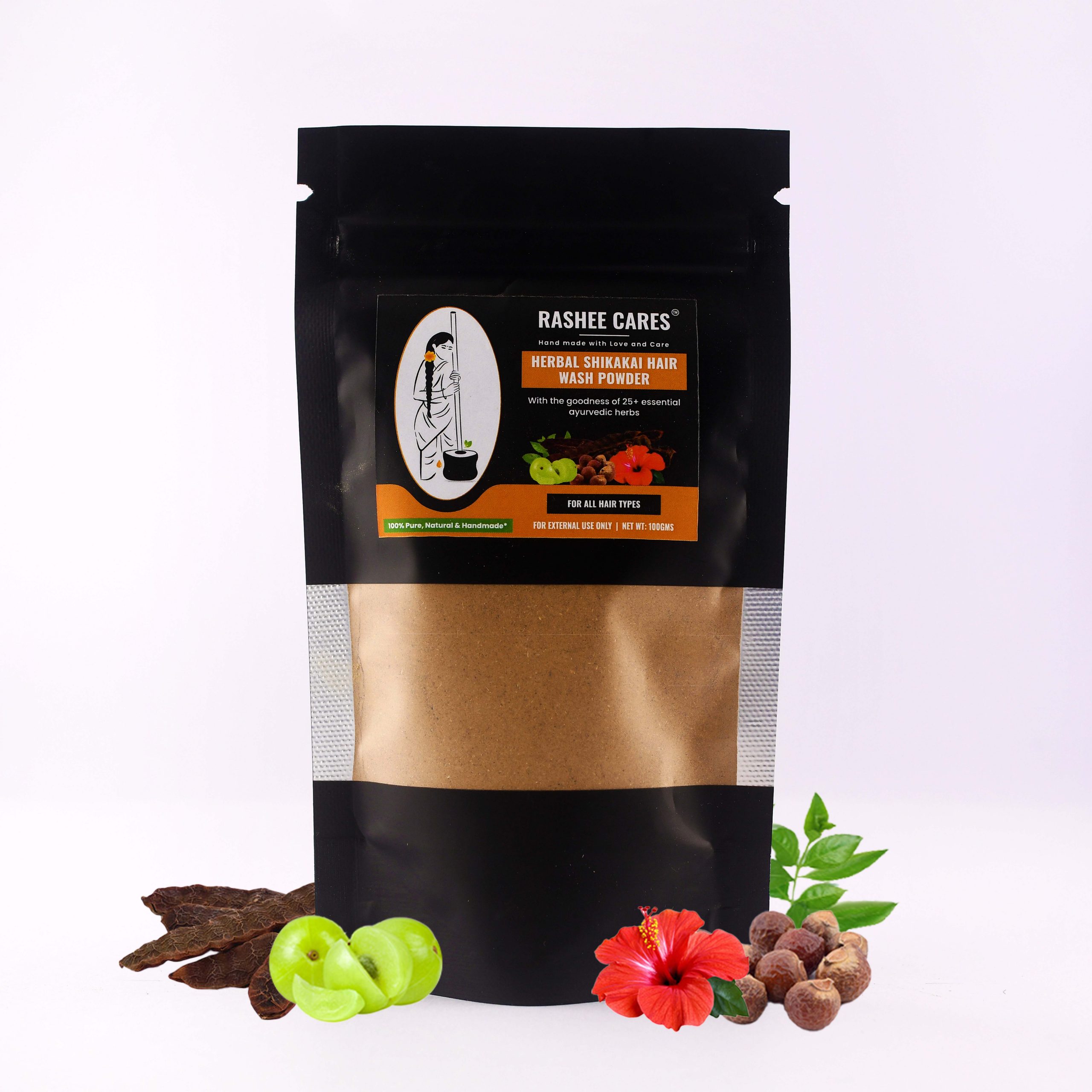 Herbal Shikakai Hair Wash Powder
