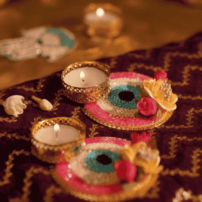 Evil Eye Tealight Holder 