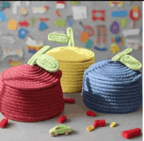 Cotton Multicolor Basket 