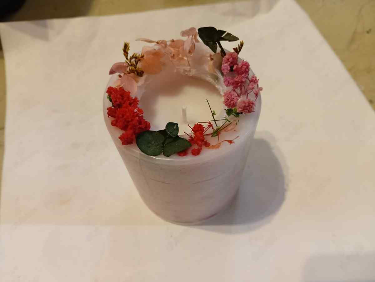 Decorative Wax Candle