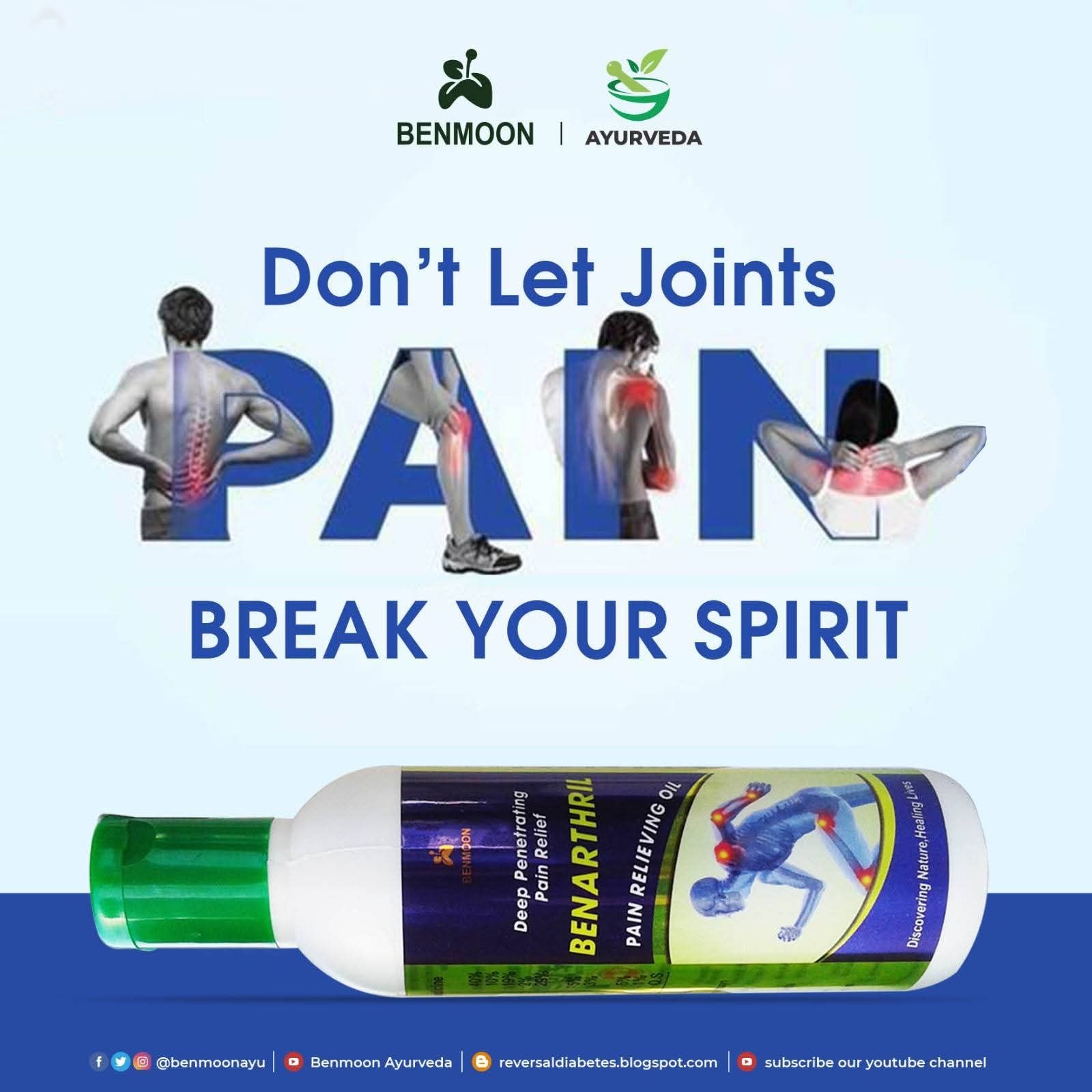 Benarthril Pain Relieving Ayurvedic Oil 