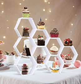 Hexagon Cake Stand