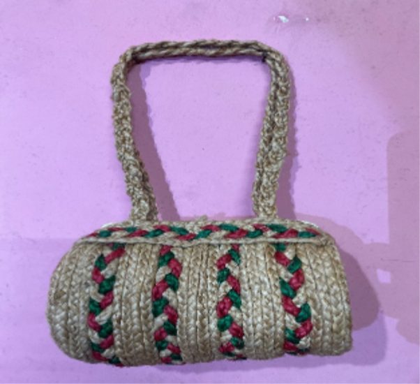 Handwoven Jute Women Handbag