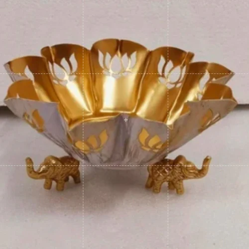 Metal Antique Elephant Urli