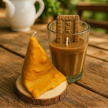 Samosa Chai Candle  