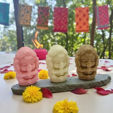 Ganesha Candle