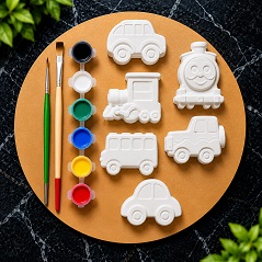 DIY Painting Kit Transport Figures