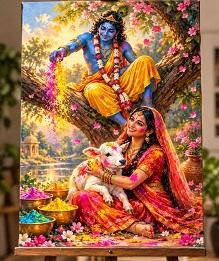 Indian Themes Painting