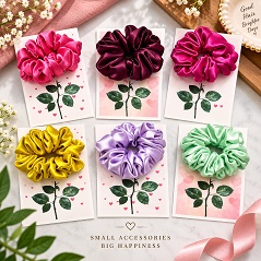 Customised Scrunchies