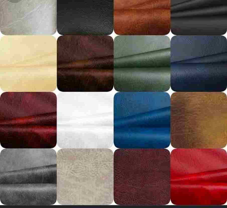 Upholstery crunch leather